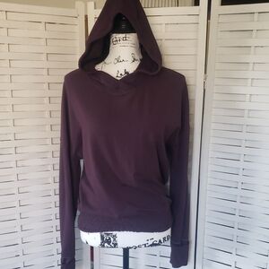 Lululemon Purple Hooded Women's Sweater Top Size 6
